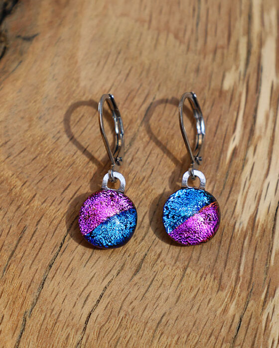 boucles-d-oreilles-pendantes-argent-rose-bleu