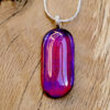 pendentif rouge-violet grand