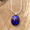 pendentif dots et bleu