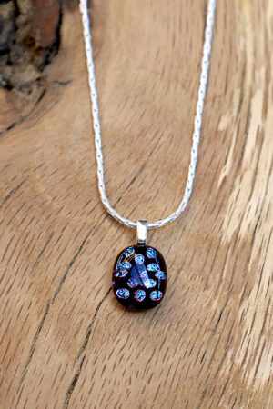 pendentif dots ovale