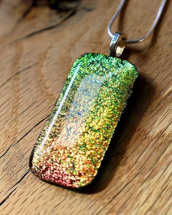 pendentif-argent-jaune-orange-grand